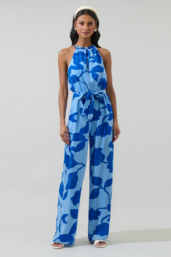 sugarlips Ariya Garden Lighthearted Trapeze Jumpsuit