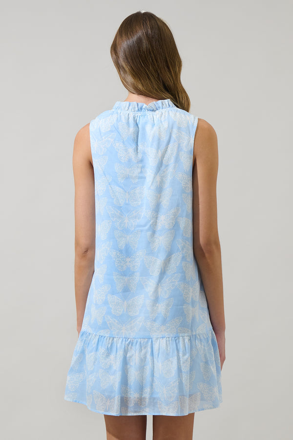 Sugarlips Aubry Butterfly Berity Sleeveless Mini Dress