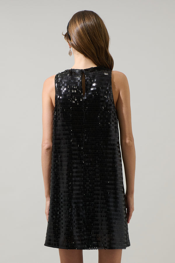 Sugarlips Eliora Liviana Sequin Sleeveless Mini Dress