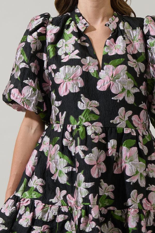 Sugarlips Elsinore Floral Jacey Babydoll Mini Dress