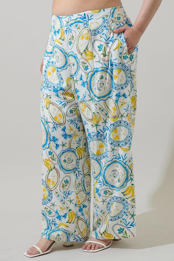 Sugarlips Harvest Island Elena Wide Leg Pants Curve
