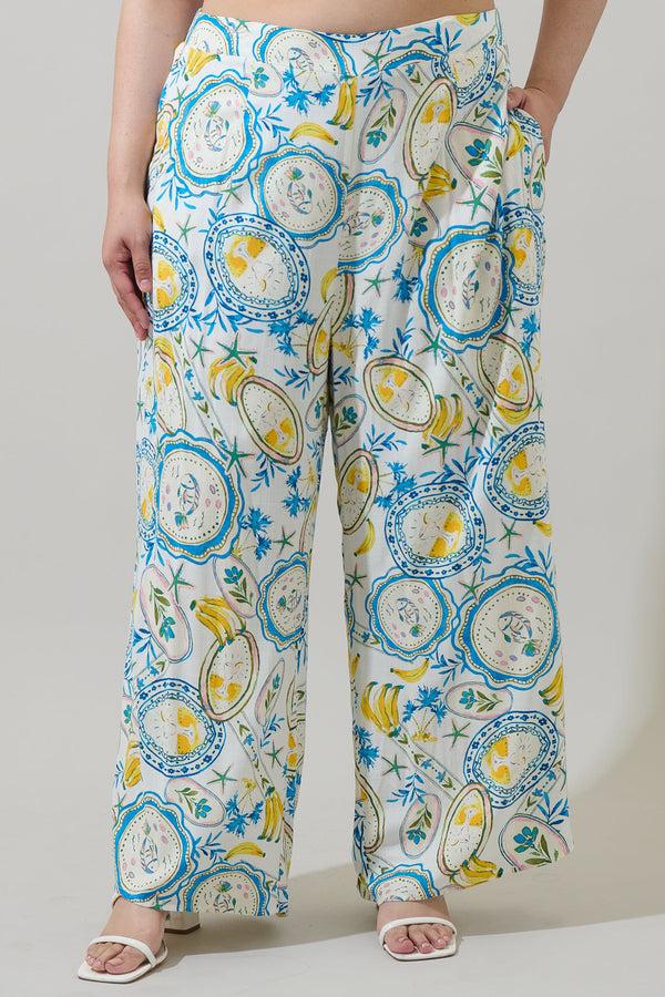 sugarlips Harvest Island Elena Wide Leg Pants Curve