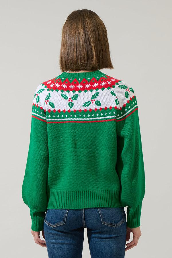 Sugarlips Abey Fair Isle Christmas Sweater