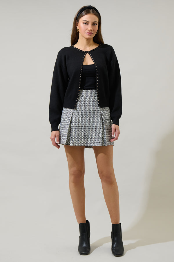 Sugarlips Adara Studded Flyaway Cardigan