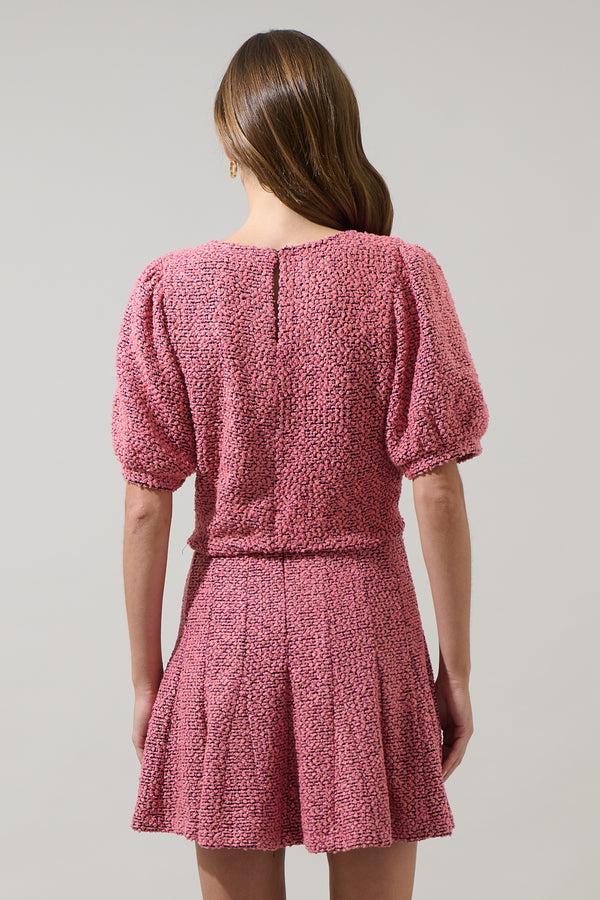 Sugarlips Adina Tweed Top