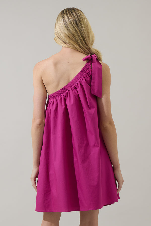 Sugarlips Adley Shift One Shoulder Mini Dress