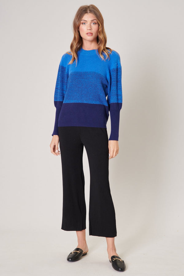 Sugarlips Against The Grain Tonal Stripe Sweater