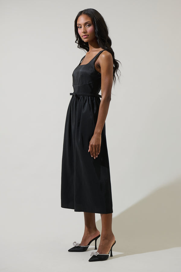 Sugarlips Alani Clio Pleated Midi Dress