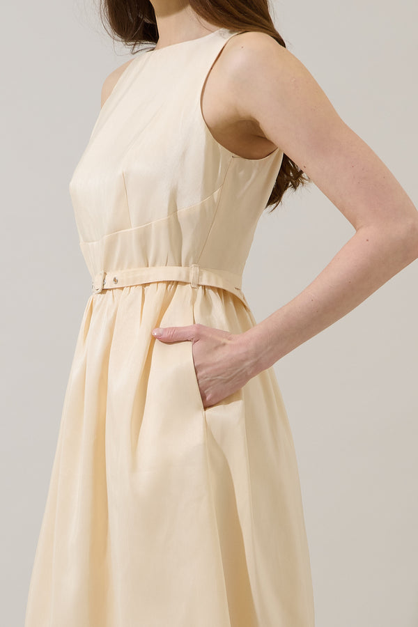 Sugarlips Alani Clio Smocked Midi Dress