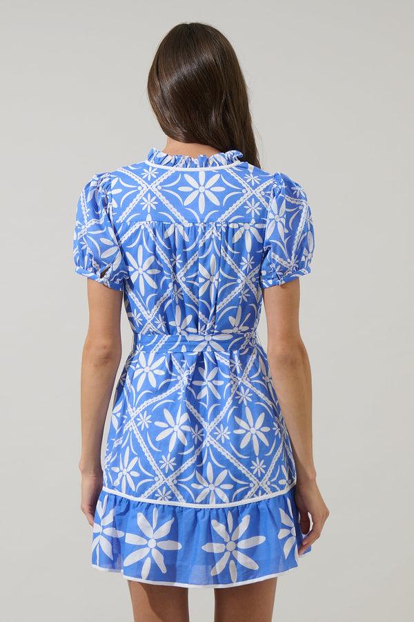 Sugarlips Alexie Floral Susi Shift Mini Dress