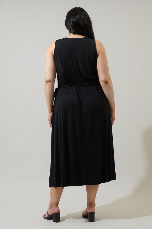 Sugarlips Amary Knit Midi Dress Curve