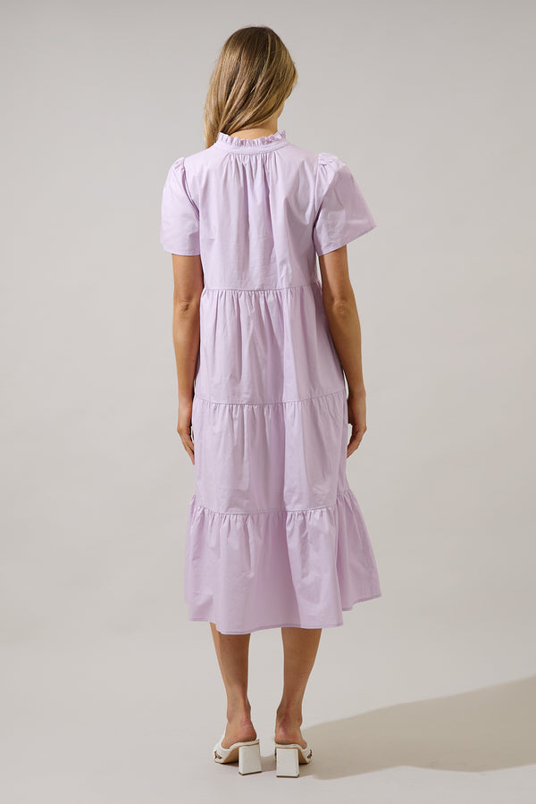 Sugarlips Amayah Tiered Midi Dress