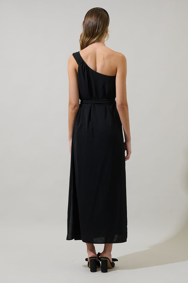 Sugarlips Ariane One Shoulder Maxi Dress