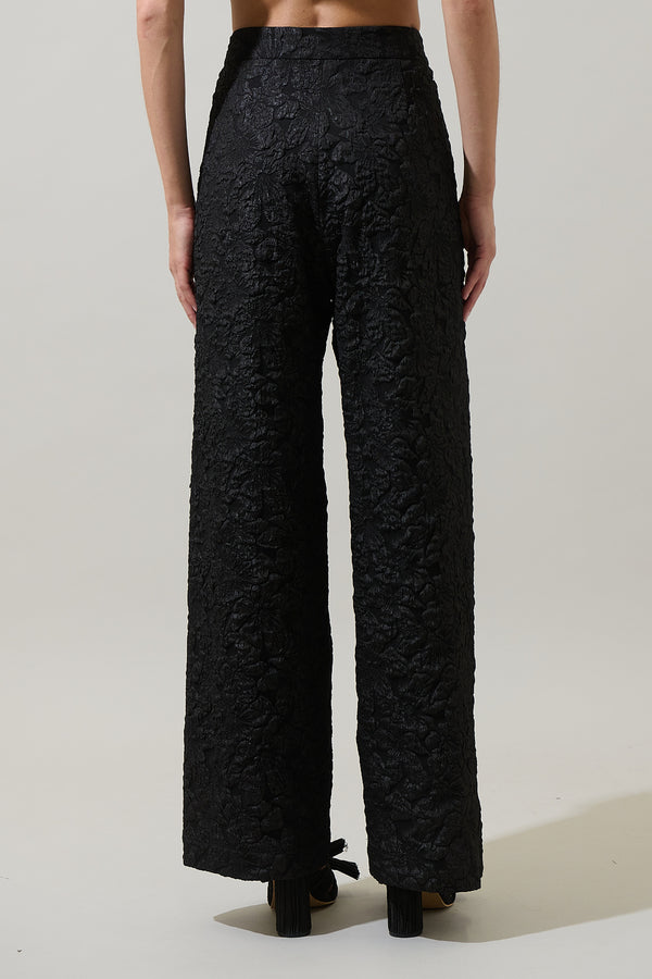 Sugarlips Arielle Jacquard Bern Wide Leg Pants