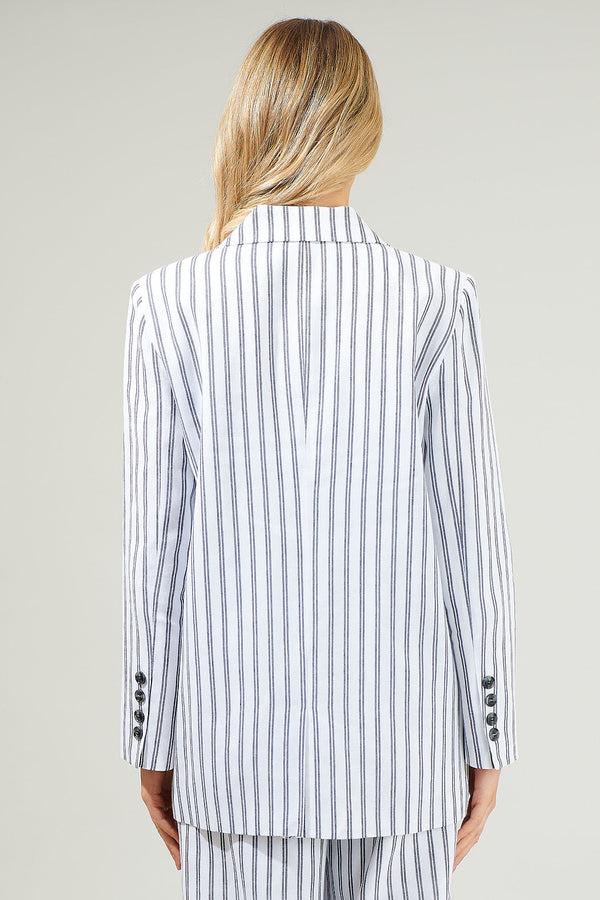 Sugarlips Arlah Striped Oversized Blazer