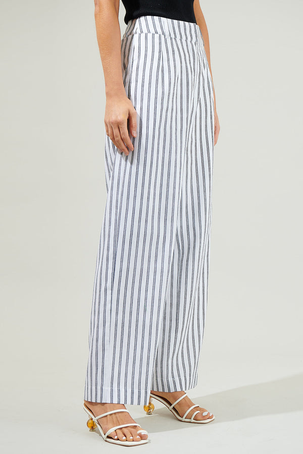 Sugarlips Arlah Striped Pleated Pants
