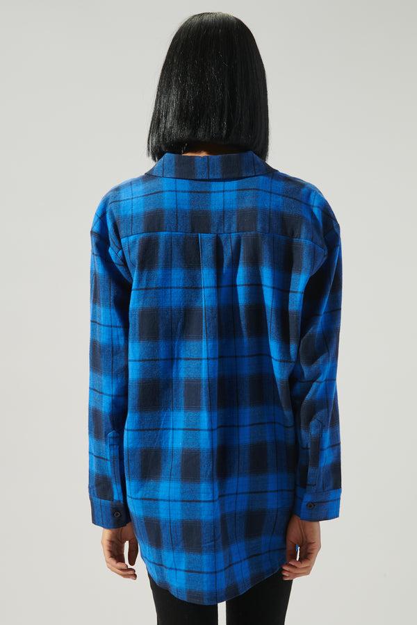 Sugarlips Arlee Plaid Boyfriend Flannel Shirt