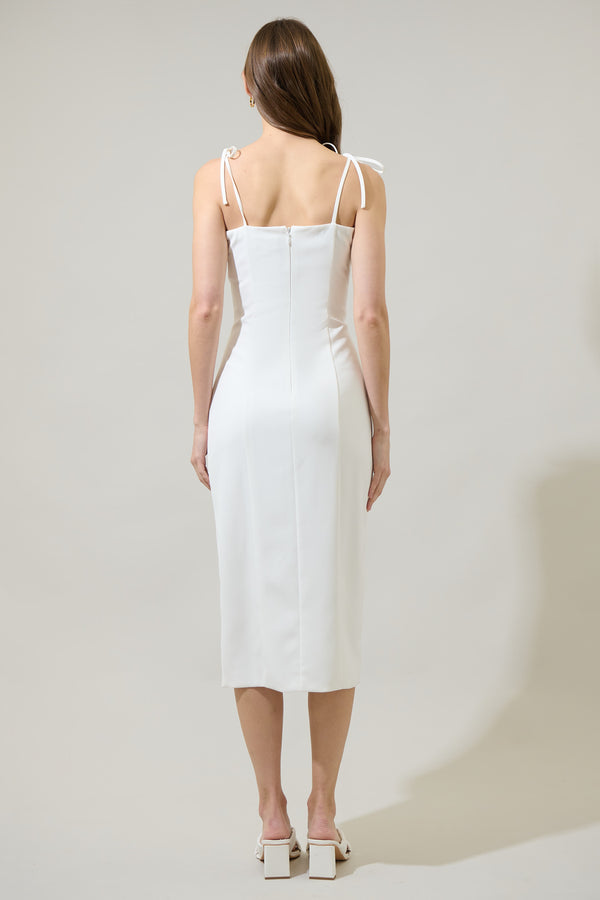 Sugarlips Armina Tie Strap Midi Dress