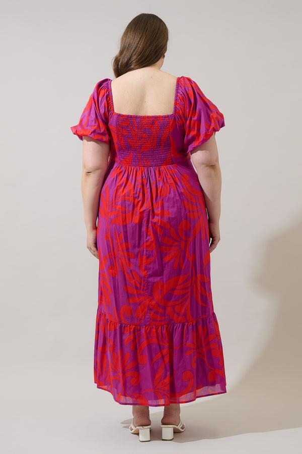 Sugarlips Arona Floral Xena Maxi Dress Curve