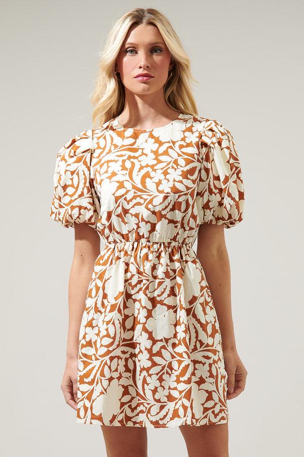 sugarlips Aurelia Floral Mini Dress