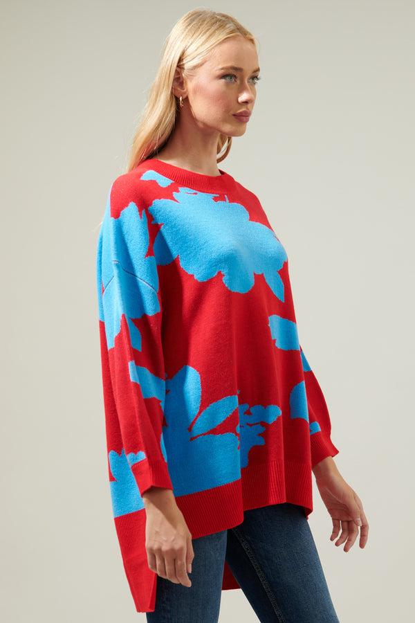 Sugarlips Aurora Sunday Hi Low Tunic Sweater