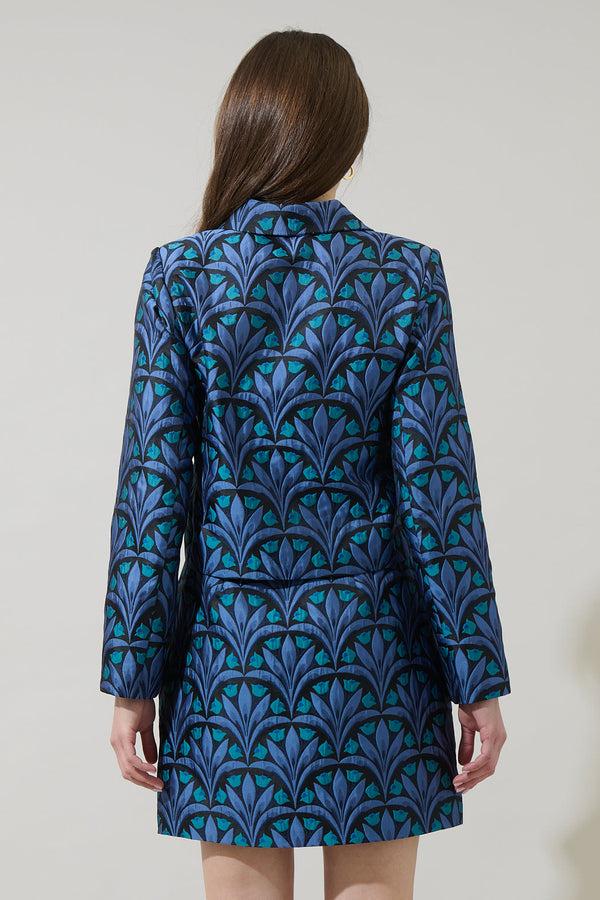 Sugarlips Aurra Jacquard Collared Jacket