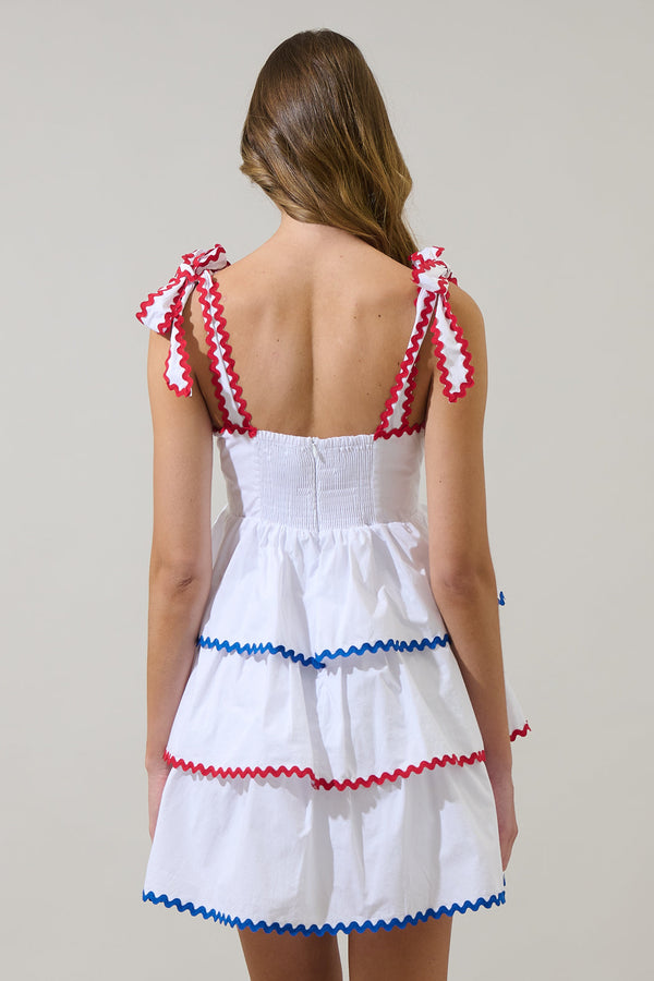 Sugarlips Avani Tiered Mini Dress