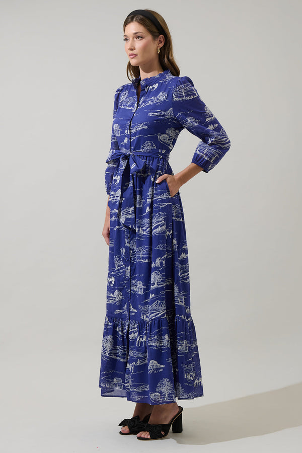 Sugarlips Avon Town Bridger Maxi Dress