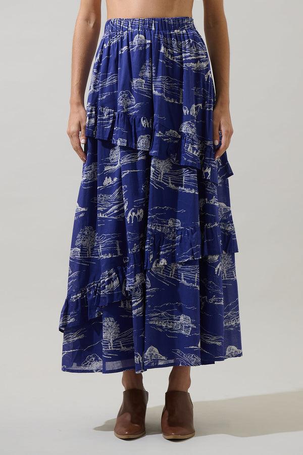 Sugarlips Avon Town Himan Midi Skirt