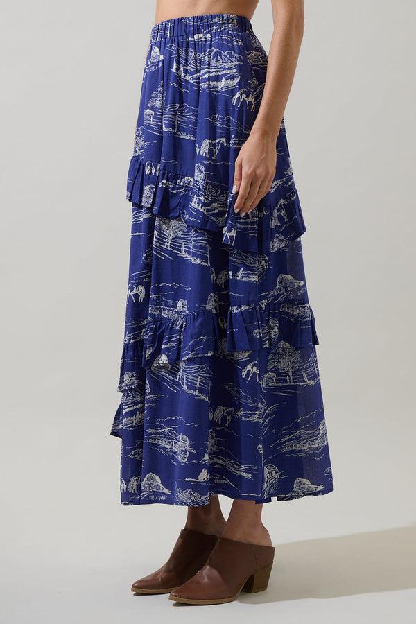 Sugarlips Avon Town Himan Midi Skirt