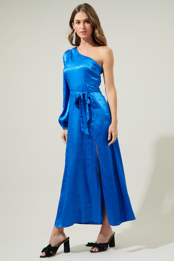 Sugarlips Azazie One Shoulder Maxi Dress
