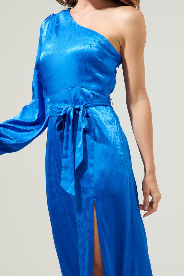 Sugarlips Azazie One Shoulder Maxi Dress