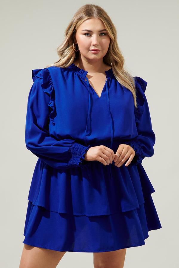 sugarlips Baron Layered Mini Dress Curve