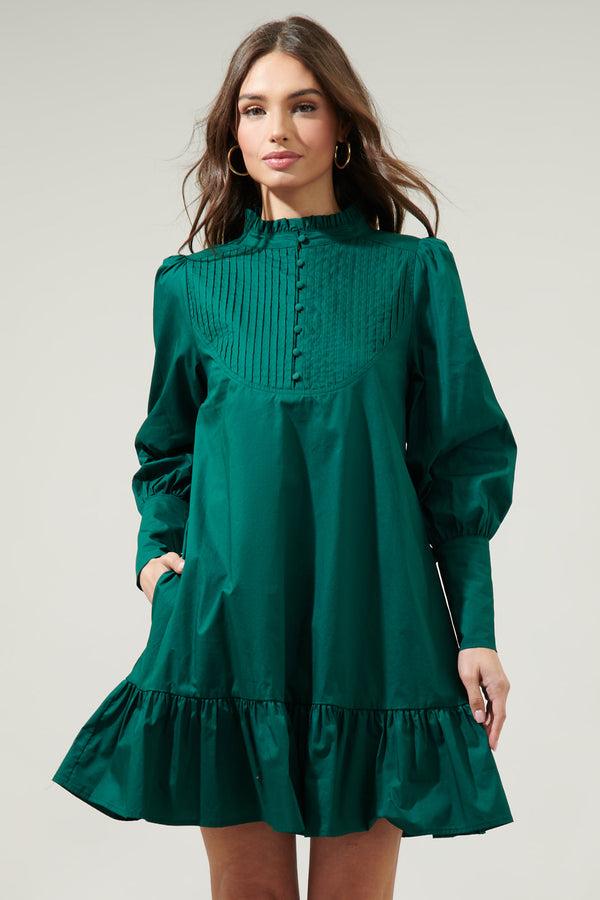 Sugarlips Beacher Pintuck Shift Dress