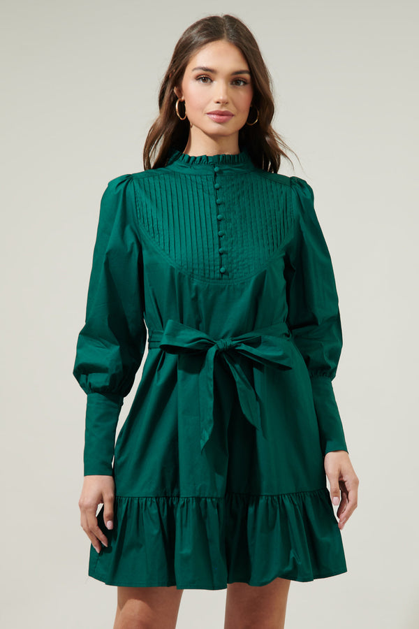 sugarlips Beacher Pintuck Shift Dress