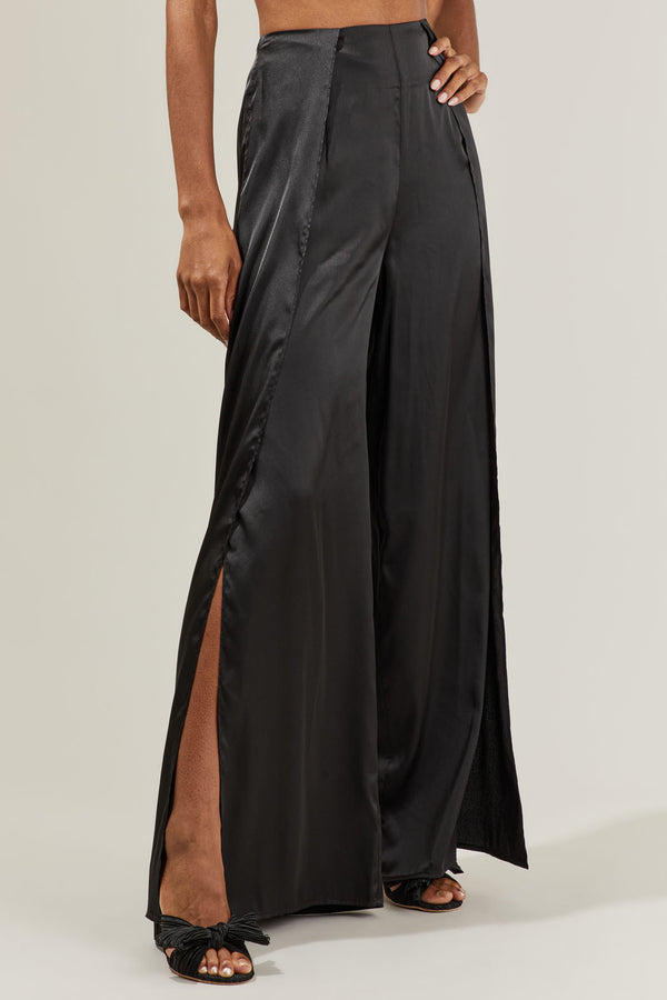 Sugarlips Belinda Satin Wrap Pants