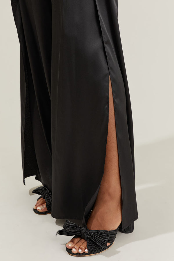 Sugarlips Belinda Satin Wrap Pants