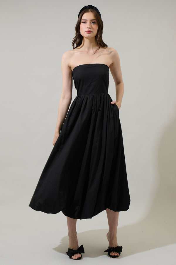 sugarlips Belle Strapless Maxi Dress