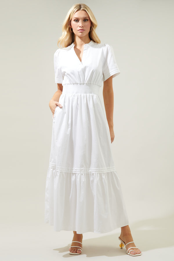 Sugarlips Belraj Poplin Maxi Dress