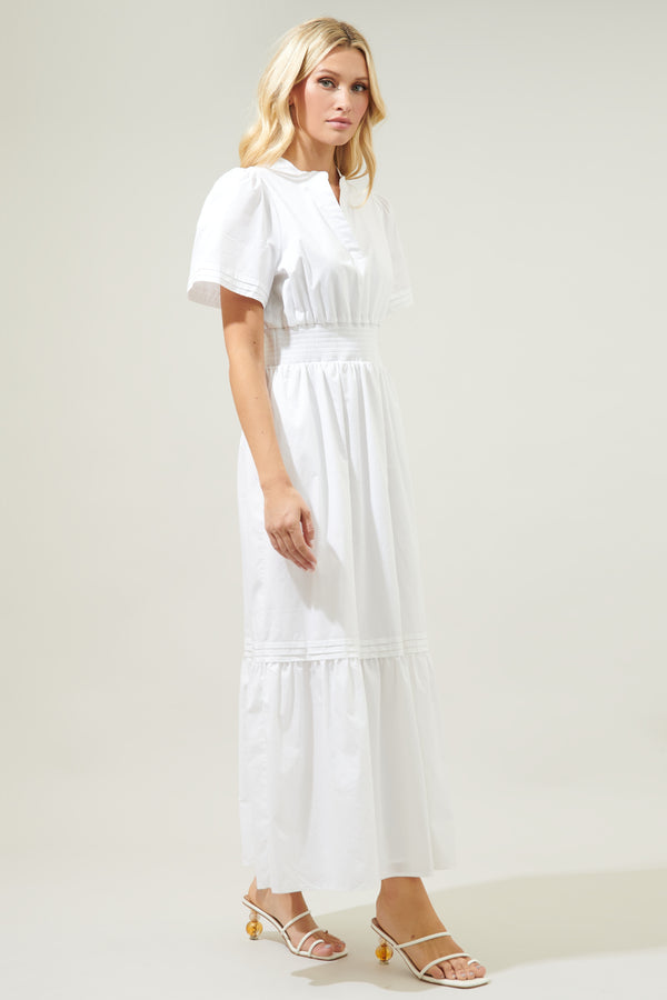 Sugarlips Belraj Poplin Maxi Dress