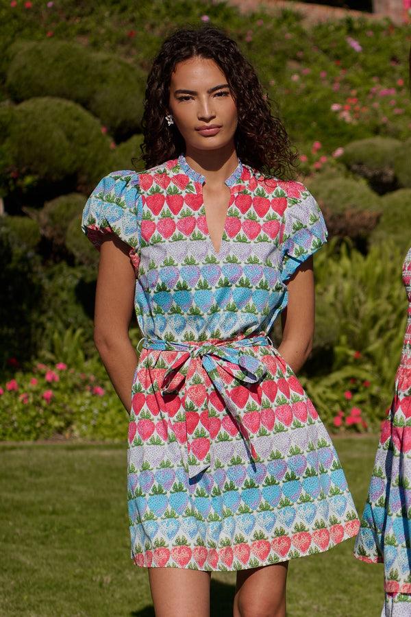 sugarlips Berry Burst Orela Shift Mini Dress