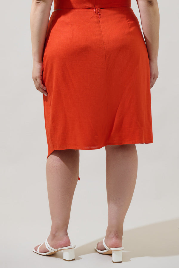 Sugarlips Bet On You Asymmetrical Midi Skirt Curve