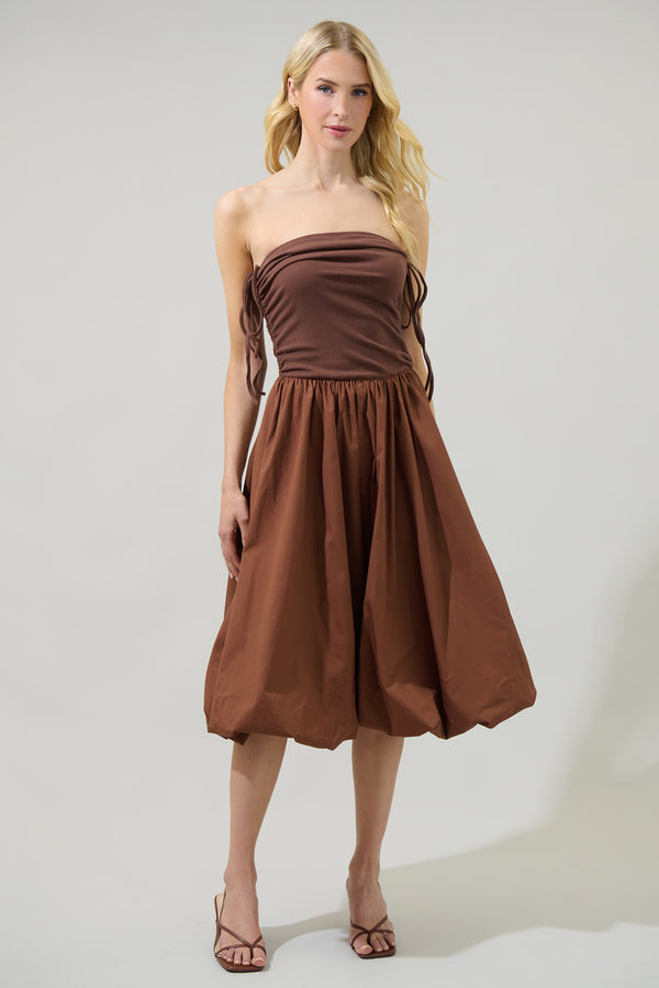sugarlips Betty Twofer Multiway Bubble Midi Dress