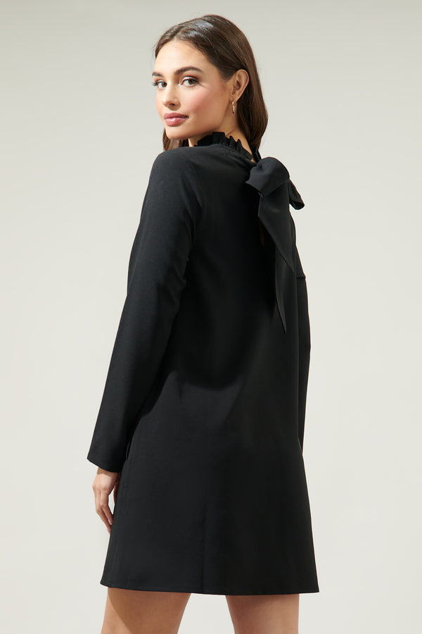Sugarlips Blaine Ruffle Long Sleeve Mini Dress