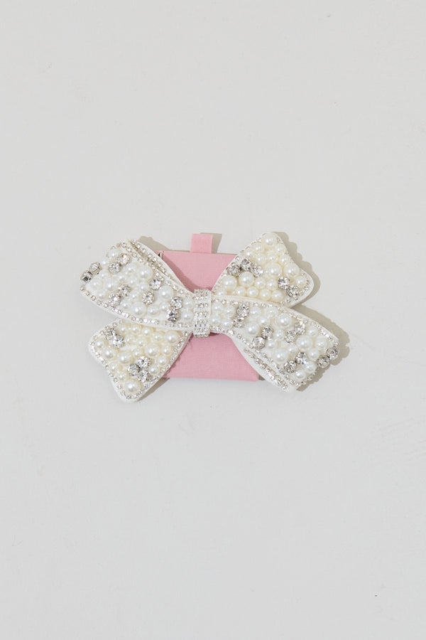 Sugarlips Blaire Pearl Bow Clip