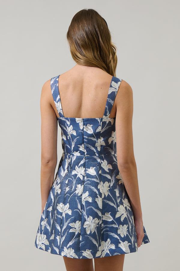 Sugarlips Blakely Jacquard Elvisa Mini Dress