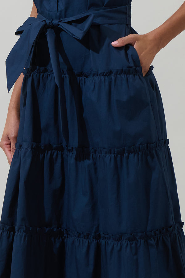 Sugarlips Blate Tiered Midi Dress