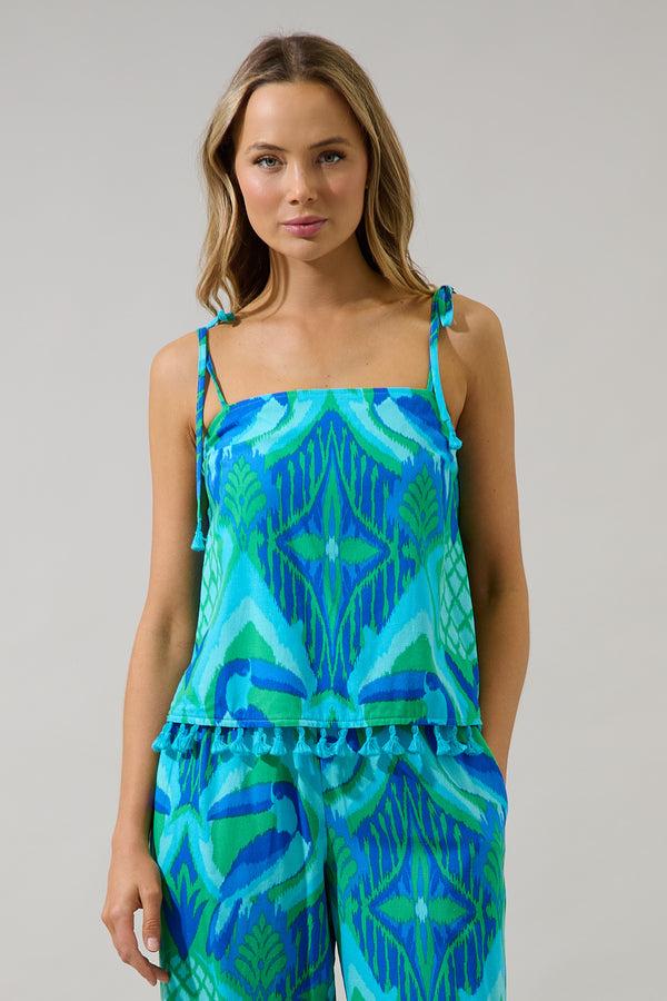 Sugarlips Blissy Tropical Yari Cami Top