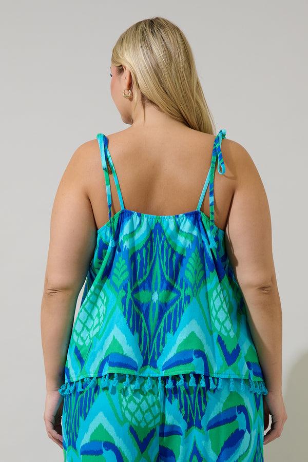 Sugarlips Blissy Tropical Yari Cami Top Curve