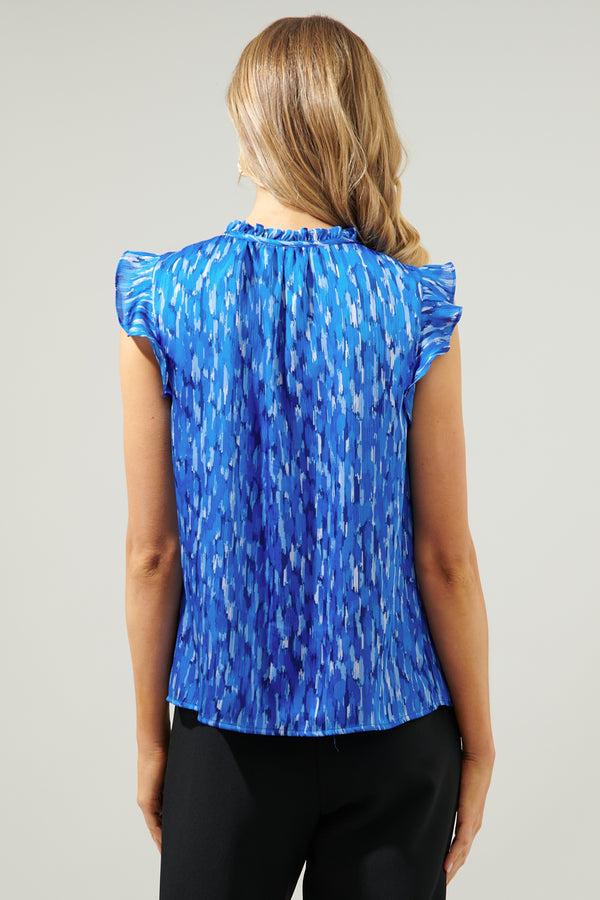 Sugarlips Bonita Falls Emile Ruffle Blouse
